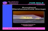 FOR SALE Sunniland Warehouse/Cold Storage...FOR SALE Sunniland Warehouse/Cold Storage Avenue 19 1/2 Avenue 19 Road 8 CA BRE #00020875. 3.15± Acres $1,100,000 LOCATION: The easterly