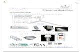 LED Bulbs and Lights details - Comteck · LED Lights and Bulbs Total 125 different models and designs • High thermal conductivity plastic W.Aluminium casing, super slim designs