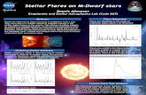 Stellar Flares on M-Dwarf stars - University Of Marylandcresst.umd.edu/opportunities/AFANASEV_Dennis - 2018...Stellar Flares on M-Dwarf stars WFC3 Transit Abstract Modeling Stellar
