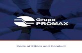 Code of Ethics and Conduct · 3.4 Zero tolerance for Corruption, Bribery and Money Laundering In Grupo Promax we have zero tolerance for corruption, bribery and money laundering and