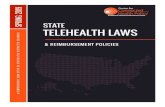 STATE TELEHEALTH LAWS · Other noteworthy trends include the addition of the home and schools ... physical and occupational therapy, behavioral therapy, and speech language pathology.