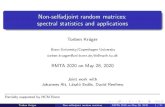 Non-selfadjoint random matrices: spectral statistics and ...¢  2020. 5. 28.¢  Mesoscopic spectral statistics: