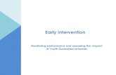 Monitoring performance and assessing the impact of Youth ... · Youth Employment Programme Monitoring performance and assessing the impact of Youth Guarantee schemes. 1. Early intervention: