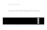 AutoLISPDeveloper'sGuide - CAD · 2013. 1. 10. · (fun1 (fun2 arguments)(fun3 arguments)) If you enter this code at the AutoCAD for Mac Command prompt, the AutoCAD for Mac AutoLISP