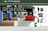 MOBILE WORKPLACE AND PORTABLE POWER SYSTEMS€¦ · Our Mobile Workplace System means you can process the same transactions with fewer pieces of equipment (i.e. printers, com- ...