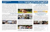 kentpsychologist - University of Kent · David Wilkinson’s Inauguration as Professor On 24th November 2017, the School of Psychology celebrated David Wilkinson’s inauguration