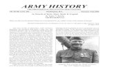 ARMY HISTORY · ARMY HISTORY THE PROFESSIONAL BULLETIN OF ARMY HISTORY PB-2B-0B-3 (No. 50) \Vashington, D.C. Summer-Fall 2000 In Search of York: Man, Myth & Legend By Taylor V. Beattie