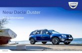 New Dacia Duster...4 Exterior Think of an SUV and you’ll probably think of something big and bulky. Not so the Dacia Duster, a car that’s compact, but a true off-road performer