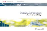 New Canadian Environmental Sustainability Indicators Air quality · 2018. 11. 3. · Suggested citation for this document: Environment and Climate Change Canada (2018) Canadian Environmental