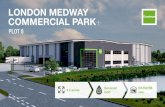 LONDON MEDWAY COMMERCIAL PARK...Cycles 33 no. Car Parking Spaces 46 no. Car Parking Spaces 1F Office Condensers Bin Store Bin Store Condensers Sub-Station Scale 1:500 Sherwood House,