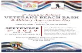 Association of the United States Army · HE OPENING DOORS FOR VETERANS 1st Annual Belmar VETERANS BEACH BASH & Military Appreciation Day Presented By: Colton & Friends Bridging The