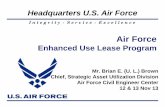 Headquarters U.S. Air Forceassets.fiercemarkets.net/public/sites/energy/reports/treiaenergyreport.pdf · I n t e g r i t y - S e r v i c e - E x c e l l e n c e Enhanced Use Leases