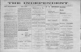 I V THE INDEPENDENT - University of Hawaii...I t M W L I k t til y S J V THE INDEPENDENT Vol I THE INDEPENDENT J IB8UED EVERY AFTERNOON Except Sunday At Brlto Hall Konia Street SUBSCRIPTION