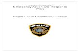 Emergency Action and Response Plan Finger Lakes Community ... · Only trained emergency responders are assigned to perform medical or rescue duties. No other employees are assigned