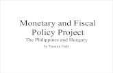 Monetary and Fiscal Policy Monetary Policy: In the Philippines, the bank that controls monetary policy