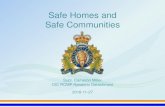 Safe Homes and Safe Communities - Nanaimo · 2018. 11. 28. · Police Contracts in British Columbia 1. ... Police Contracts in British Columbia 63 communities utilize the RCMP as