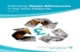 Delivering Waste Efficiencies - Local Partnerships generate income and ensure efficiencies through greater