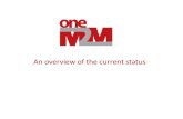 An overview of the current status - Directory Listing€¦ · oneM2M status Management, Abstraction, and Semantics View • Current work is focused on selection of an appropriate