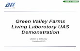 Green Valley Farms Living Laboratory UAS Demonstration · NOT TO LEGEND GVF Runway 800' x 26' 30m x 30m Green Valley Farms Living Laboratory Runway and Helipad #1 (zoom in) PŒ.E