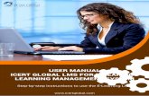 USER MANUAL ICERT GLOBAL LMS FOR E-LEARNING …...3 Start E-Learning 4 4 Screen Interface 4 5 Edit Profile 5 6 LMS Interface 6 7 Learning Tools - Study Materials - PMP Ebook 6 8 Learning