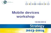 Mobile devices workshop - edps. communication mobile devices: â€“Most corporate smart mobile devices