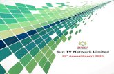 SUN TV Annual Report 2020 · Axis Bank ICICI Bank City Union Bank Kotak Mahindra Bank HDFC Bank State Bank of India Indian Bank AUDITORS ... final dividend for the financial year
