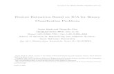 Feature Extraction Based on ICA for Binary Classiﬁcation Problemsmipal.snu.ac.kr/images/6/6c/ICA_FX_TKDE.pdf · 2019. 11. 24. · Feature Extraction Based on ICA for Binary Classiﬁcation