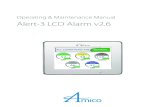 Operating & Maintenance Manual Alert-3 LCD Alarm v2 · 2019. 9. 5. · The Amico Medical Gas LCD Alarm System (Alert-3) incorporates the latest microprocessor based technology for