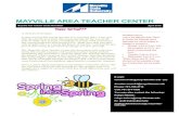 MAYVILLE AREA TEACHER CENTER · 2017. 10. 24. · MAYVILLE AREA TEACHER CENTER Donalee’s Hours: I am in the Mayville Area Teach-er Center the following hours (although this will