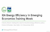 IEA Energy Efficiency In Emerging Economies Training Week · •Peruvian smelting company (secondary lead) •Implemented suite of energy efficiency measures including new burner,