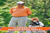 clemsontigers.com... 1 TABLE OF CONTENTS 2019-20 Review Against All Competition ...............................................................................8 ...