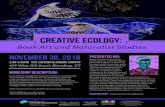 Creative Ecology Workshop4 small - Utah State University Ecology Workshop.pdf · understanding of ecosystems, workshop attendees will integrate common core standards coupled with