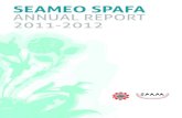 SEAMEO SPAFA ANNUAL REPORT 2011-2012 · SEAMEO SPAFA annual report 2011-2012 3 Contents 4 Message from SEAMEO SPAFA Governing Board Chairperson 5 Message from SEAMEO SPAFA Centre