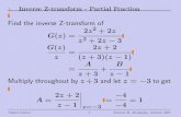 Find the inverse Z-transform of z2 z G z) = z2 z 3 G z+ 2moudgalya.org/digital-slides/freq.pdf · 0 0.5 1 1.5 2 2.5 3 3.5 4-1-0.8-0.6-0.4-0.2 0 0.2 0.4 0.6 0.8 1 t coswt Di erent