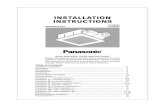 New Panasonic FV-05VS1 Installation Manuals3.supplyhouse.com/product_files/FV-05VS1-Install1.pdf · 2014. 4. 9. · Panasonic FV-05VS1 Installation Manual Author: R.E. Williams Contractor