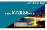 MARINE TECHNOLOGIES - Brevini Power Transmission€¦ · Fluid Power in Reggio Emilia, OT Oil Technology in Parma, as well as BPE Electronics in Novellara and VPS Brevini in Bologna.