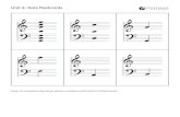 Unit 4+ Note Flashcards - Hoffman Academy€¦ · Unit 4+ Note Flashcards B A Treble C Middle C Bass C Flag F Bass F Treble C Ground G Flag F Treble G Bass F. Unit 4+ Note Flashcards.