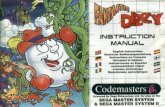 Fantastic Adventures of Dizzy - Sega Master System ......HOW TO PLAY THE ADVENTURES OF DIZZY. has been captured by the Evil Waard Ditzy is and enough to rescue her from terriie fate.