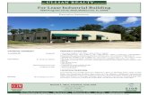 For Lease Industrial Building - LoopNet€¦ · • Concrete parking/driveways • Well Landscaped PROPERTY OVERVIEW Conveniently and centrally located in Melbourne, West of Wickham