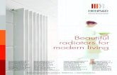 Beautiful radiators for modern living · Beautiful radiators for modern living Архангельск (8182)63-90-72 Астана +7(7172)727-132 Белгород (4722)40-23-64 Брянск