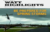March 2019 | News from Jackson County REMC BE PREPARED … - 3 - 19 (002).pdf · brings the potential for severe storms. Severe storms can cause a variety of electrical safety hazards
