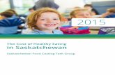 Saskatchewan Food Costing Task Group - Population Health Unit · with food insecurity (3,5). The childhood poverty rate in Saskatchewan is reported to be 25% (6). These rates do not