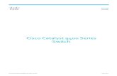 Cisco Catalyst 9400 Series Switch Data SheetCisco StackWise Virtual technology doubles this port density by virtually stacking two Catalyst 9400 modular switches in a single logical