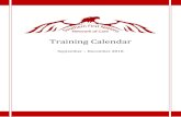 Training Calendar - Manitoba...Training reminders will no longer be sent out, please update your calendar accordingly. If a training session is full, the registrant will be put on