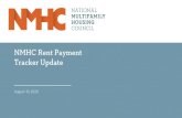 NMHC Rent Payment Tracker Update...MRI Software Greg Willett Chief Economist RealPage, Inc. Chase Harrington President & Chief Operating Officer Entrata Elizabeth Francisco President