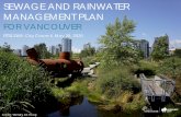 SEWAGE AND RAINWATER MANAGEMENT PLAN · 5/26/2020  · Assessment and Priority Action Plan . PHASE 2 . Q4 2021-Q4 2023. Evaluation of Options . Q4 2023 – Q4 2024 . Final Plan .