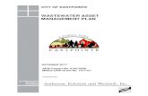 WASTEWATER ASSET MANAGEMENT PLAN · The condition assessment for the wastewater sewers was performed by means of closed circuit television (CCTV), while investigation of ... Under