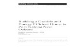Building a Durable and Energy Efficient Home in Post ... · Energy Efficient Home in Post-Katrina New Orleans Building America Report - 0704 July-2007 Peter Baker, P.Eng. Abstract: