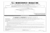 Rhino Track Mount - Jeep Wrangler JK MY11 Hardtopvpm.cdn.rhinorack.com.au/Instructions/Parts/Tracks/RTC... · 2018. 9. 27. · Jeep Wrangler JK MY11 hardtop Parts List Tools required: