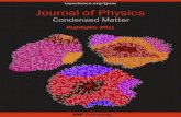 Condensed Matter - IOPscience ... journal of Physics: Condensed Matter Highlights 2011 7 Electronic
